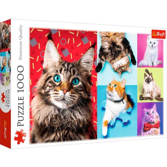 Puzzle Trefl Happy Cats 1000 pièces