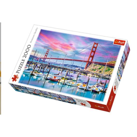 Puzzle Trefl Golden Gate, San Francisco 2000 pièces