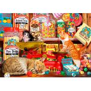 Trefl Puzzle Friandises pour chat 1000 pièces