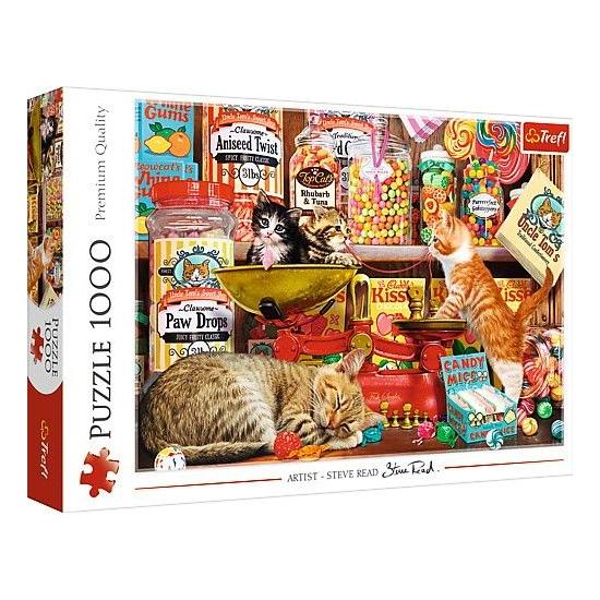 Trefl Puzzle Friandises pour chat 1000 pièces