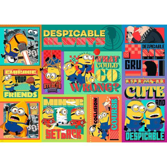 Puzzle Trefl Gru et Minions 4 de 1000 pièces