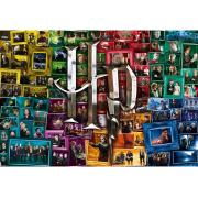 Puzzle Trefl Harry Potter, à travers les films de 1500 pieds