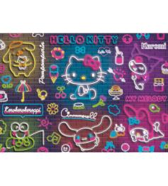 Puzzle Trefl Neon Hello Kitty 500 pièces
