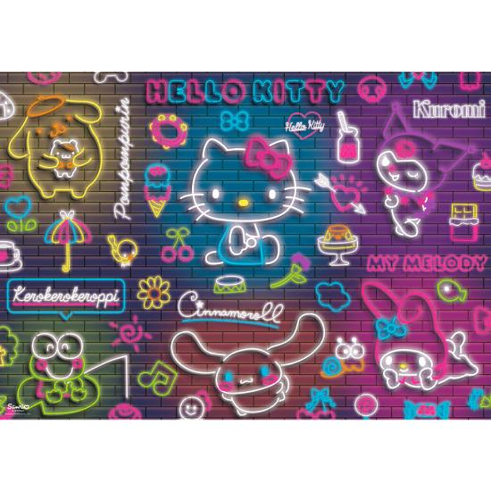 Puzzle Trefl Neon Hello Kitty 500 pièces