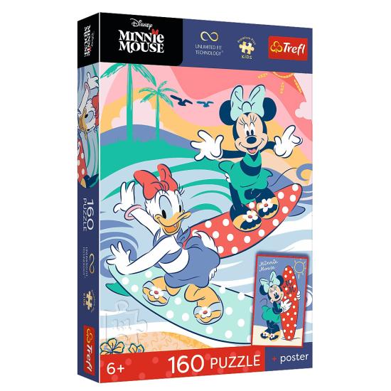 Puzzle Trefl Minnie, La Magnifique Souris De Disney XXL 160 pièc