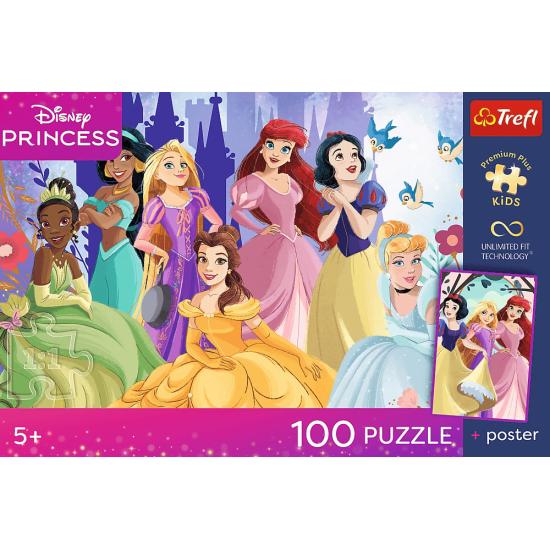 Puzzle Trefl Temps De Détente De La Princesse XXL 100 pièces