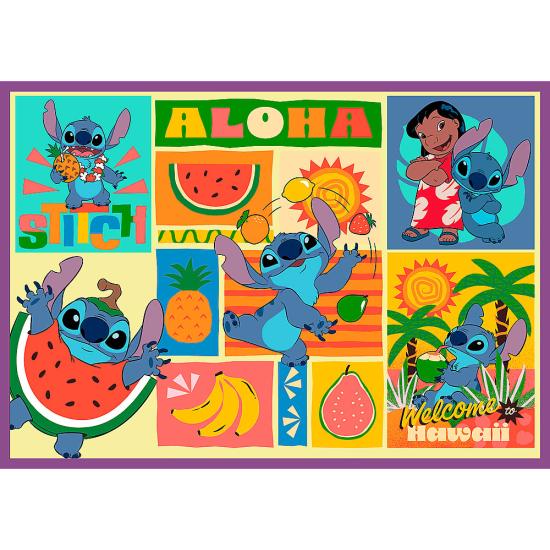 Puzzle Trefl Stitch Incroyable XXL 4x250 pièces