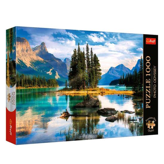 Puzzle Trefl Île Spirit, Canada 1000 pièces