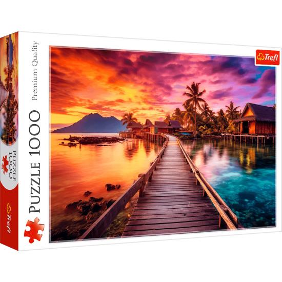 Puzzle Trefl Île paradisiaque 1000 pièces