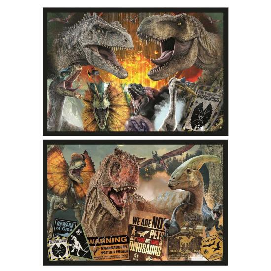 Puzzle Trefl Jurassic World Prehistoric XXL 2 x 200 pièces