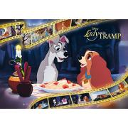 Puzzle Trefl La Belle et le Clochard 1000 pièces