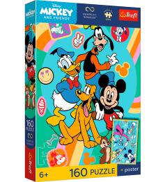 Puzzle Trefl L'Heure De La Souris Mickey 160 Pcs