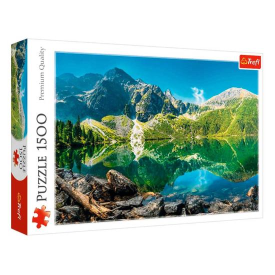 Puzzle Trefl Lake Morskie Oko, Pologne 1500 pièces