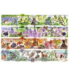 Puzzle Trefl Les quatre gares 1000 pièces