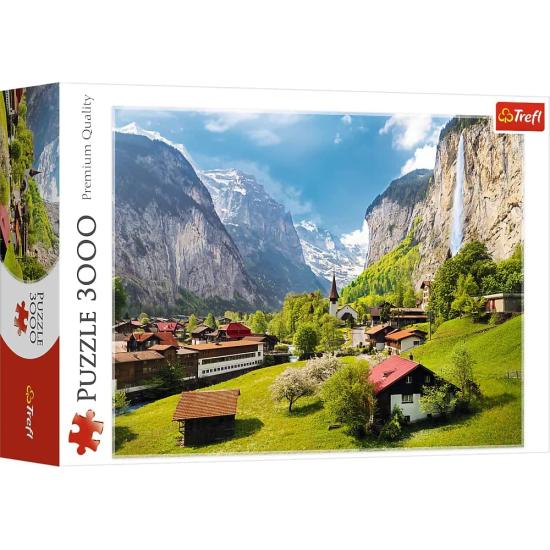 Puzzle Trefl Lauterbrunnen, Suisse 3000 pièces