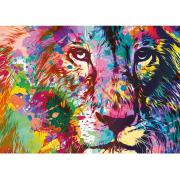 Puzzle Trefl Lion Coloré 1000 Pièces