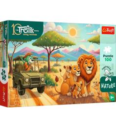 Puzzle Trefl Lion XXL 100 pièces