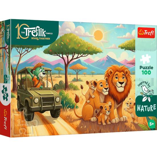 Puzzle Trefl Lion XXL 100 pièces