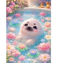 Puzzle Trefl Adorable Phoque 500 pièces
