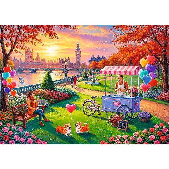 Puzzle Trefl Londres Romantique 500 pièces