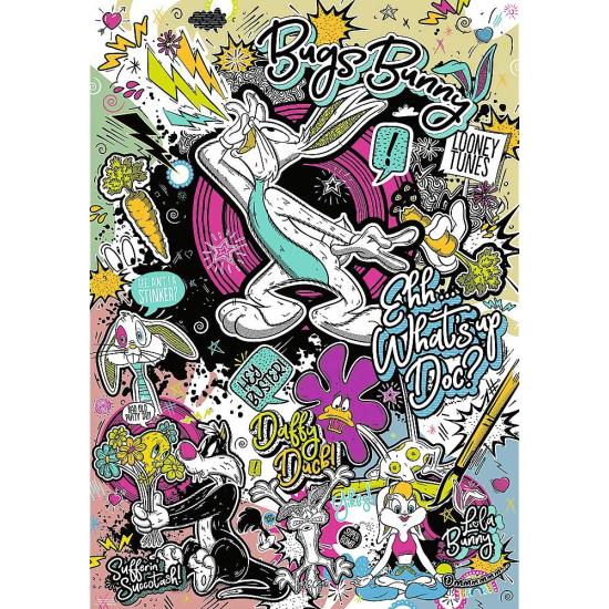 Puzzle Trefl Looney Tunes 1000 pièces Puzzle Trefl Looney Tunes 1000 pièces