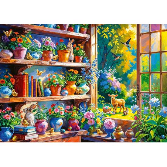 Puzzle Trefl Matin de Printemps dans l’Orangerie 500 pièces