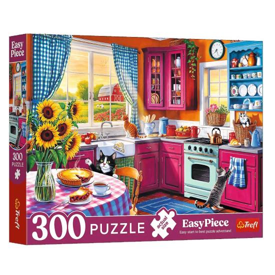 Puzzle Trefl Matin dans la Cuisine XXL 300 pièces Puzzle Trefl Matin dans la Cuisine XXL 300 pièces