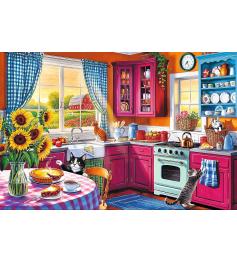 Puzzle Trefl Matin dans la Cuisine XXL 300 pièces