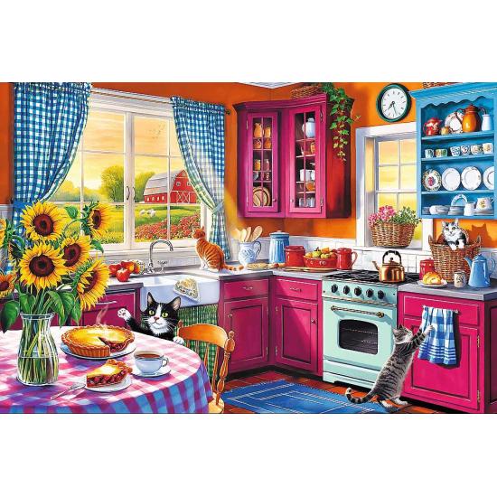 Puzzle Trefl Matin dans la Cuisine XXL 300 pièces Puzzle Trefl Matin dans la Cuisine XXL 300 pièces