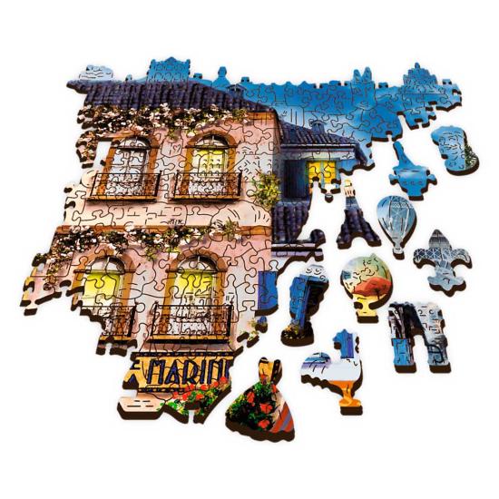 Trefl Puzzle en bois Allée française 1000 pièces