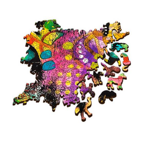 Trefl Puzzle en bois Chat coloré 1000 pièces