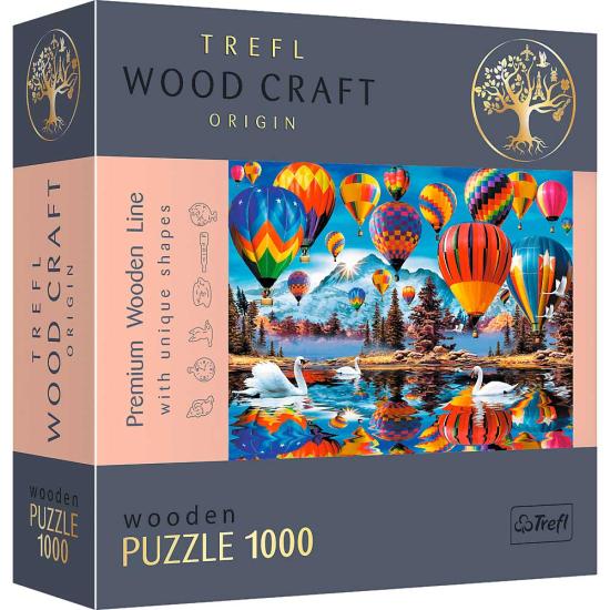 Puzzle en bois Trefl Ballons colorés 1000 pièces