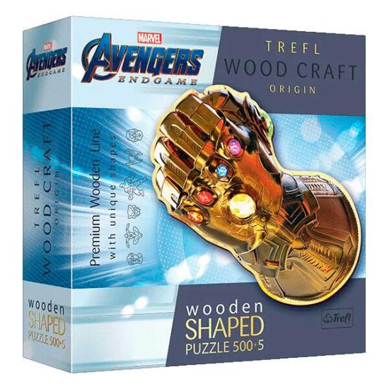 Trefl Puzzle Wood Infinity Gauntlet 500 pièces