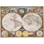 Trefl Puzzle en bois carte du monde antique 1000 pièces