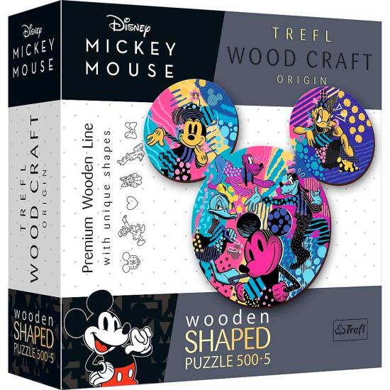 Puzzle Trefl en bois Mickey Mouse 500 pièces Puzzle Trefl en bois Mickey Mouse 500 pièces