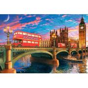 Trefl Puzzle en bois Palais de Westminster, Londres 500 pcs