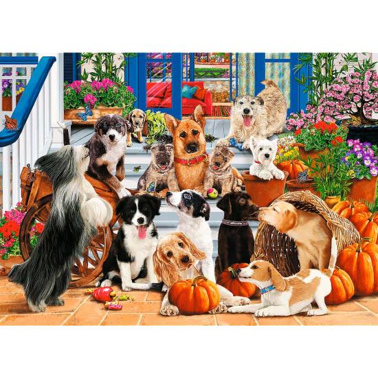 Puzzle en bois Trefl Puppies Friends 1000 pièces