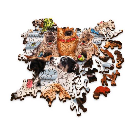 Puzzle en bois Trefl Puppies Friends 1000 pièces
