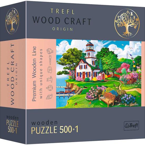 Trefl Puzzle en bois Abri d'été 500 pièces