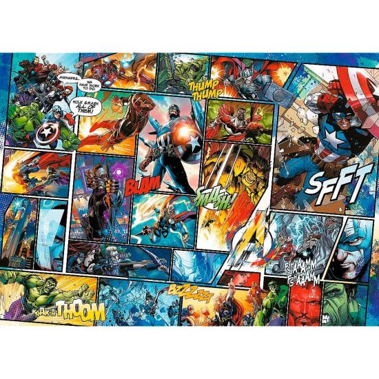 Trefl Puzzle en bois Univers Marvel 1000 pièces