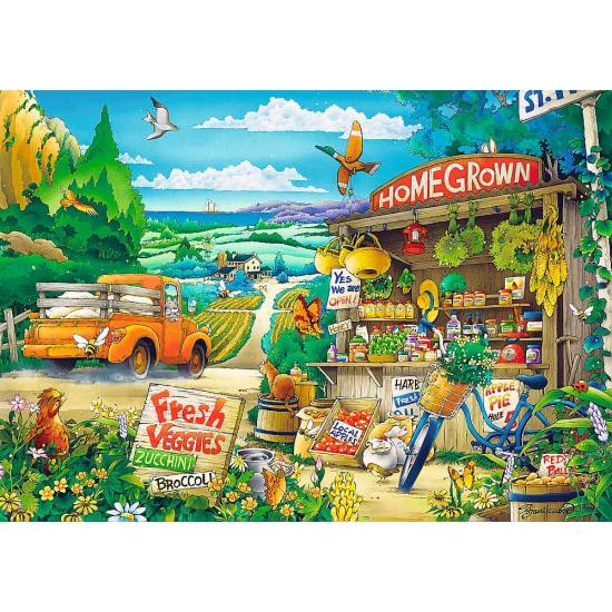 Puzzle Trefl Country Morning 500 pièces Puzzle Trefl Country Morning 500 pièces