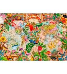 Puzzle Trefl Carte du monde antique 1000 pièces