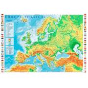 Puzzle Trefl Carte physique de l'Europe 1000 pièces