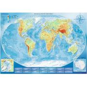 Puzzle Trefl Carte du Monde Physique Géante 4000 Pièces