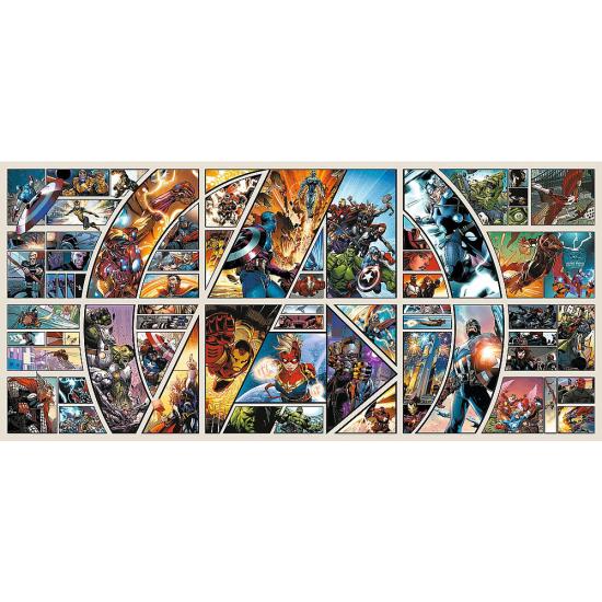 Puzzle Trefl Marvel À Travers L'Univers De La Bande Dessinée 900