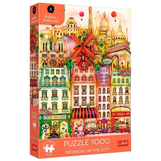 Puzzle Trefl Minuit À Paris 1000 pièces