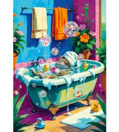 Puzzle Trefl Miaou, Détente, Répéter 1000 pièce