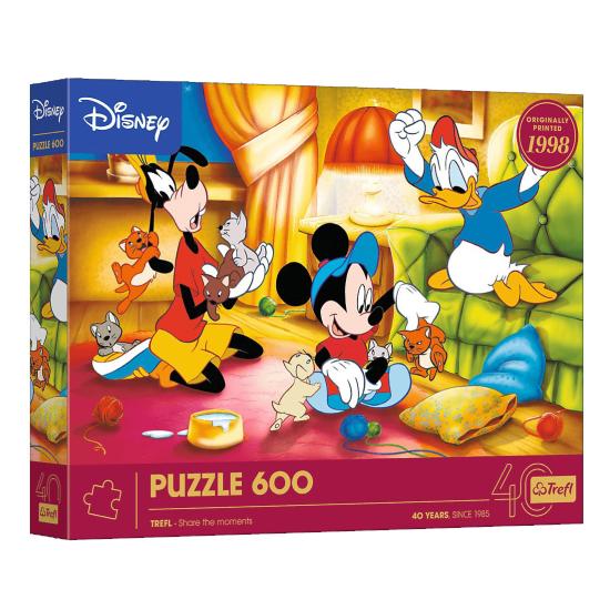 Puzzle Trefl Mickey Mouse Et Ses Amis 600 pièces