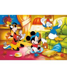 Puzzle Trefl Mickey Mouse Et Ses Amis 600 pièces
