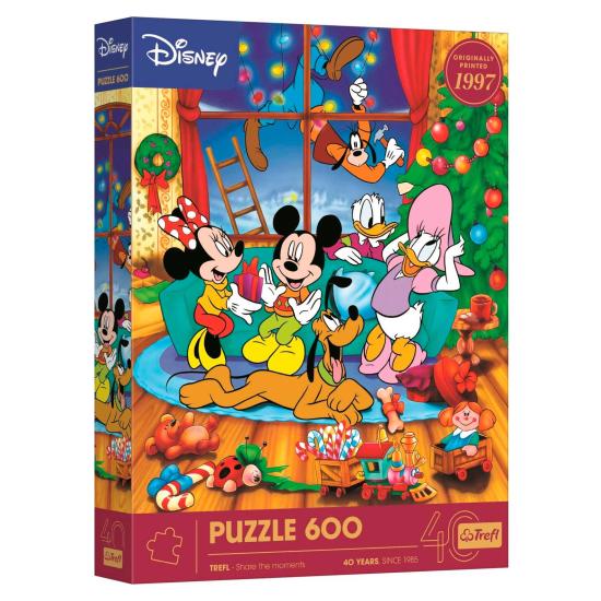 Puzzle Trefl Mickey Mouse Et Ses Amis 600 pièces